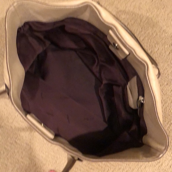 MaxMara large beige soft leather Tote bag - Picture 4 of 16